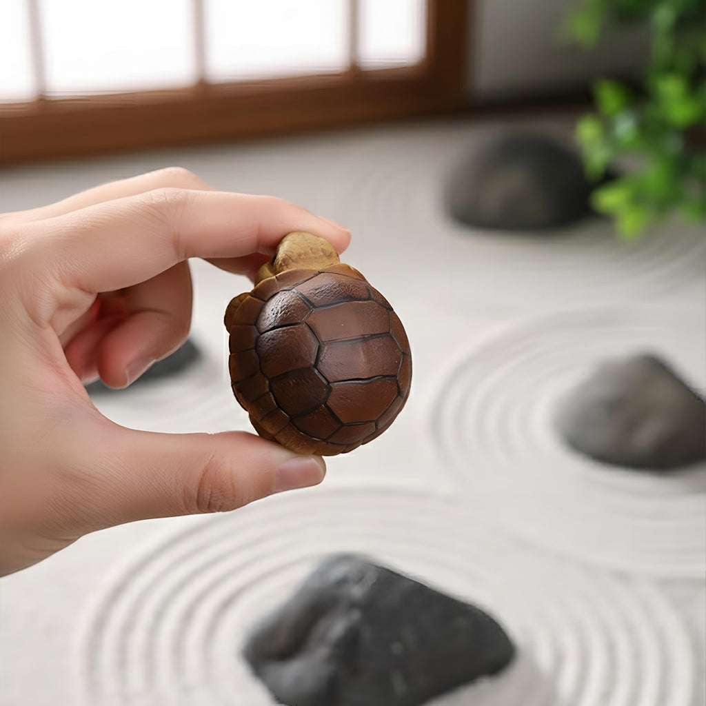 Handcrafted Ceramic "Zen Tortoise" Tea Pet