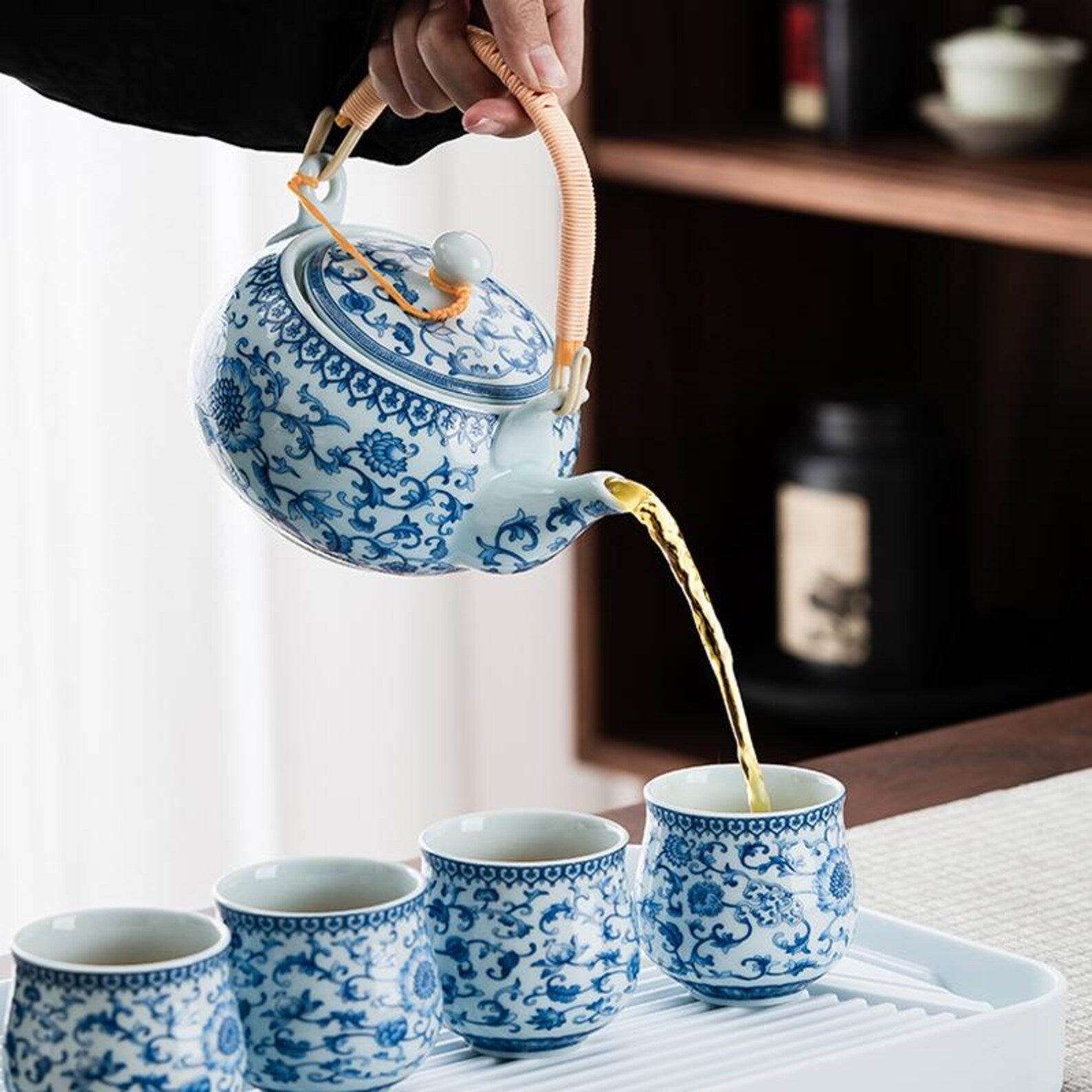 Artisan Handcrafted Gongfu Tea Set — Premium Ceramic Ceremonial Collection