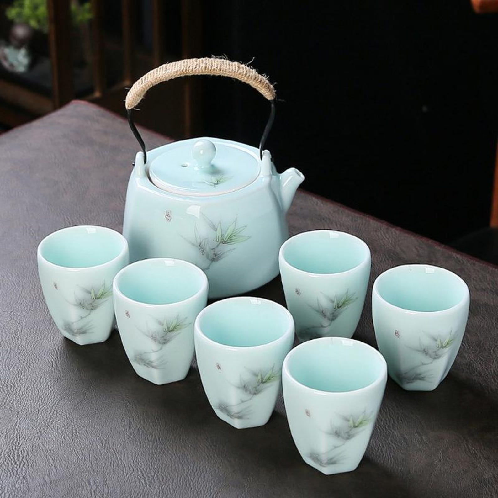 Handcrafted Gongfu Ceramic Tea Set Collection — Artisanal Tea Ceremony Essentials