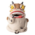 Artisan Handmade Ceramic Dragon Incense Burner & Tea Pet — Quirky Clay Sculpture