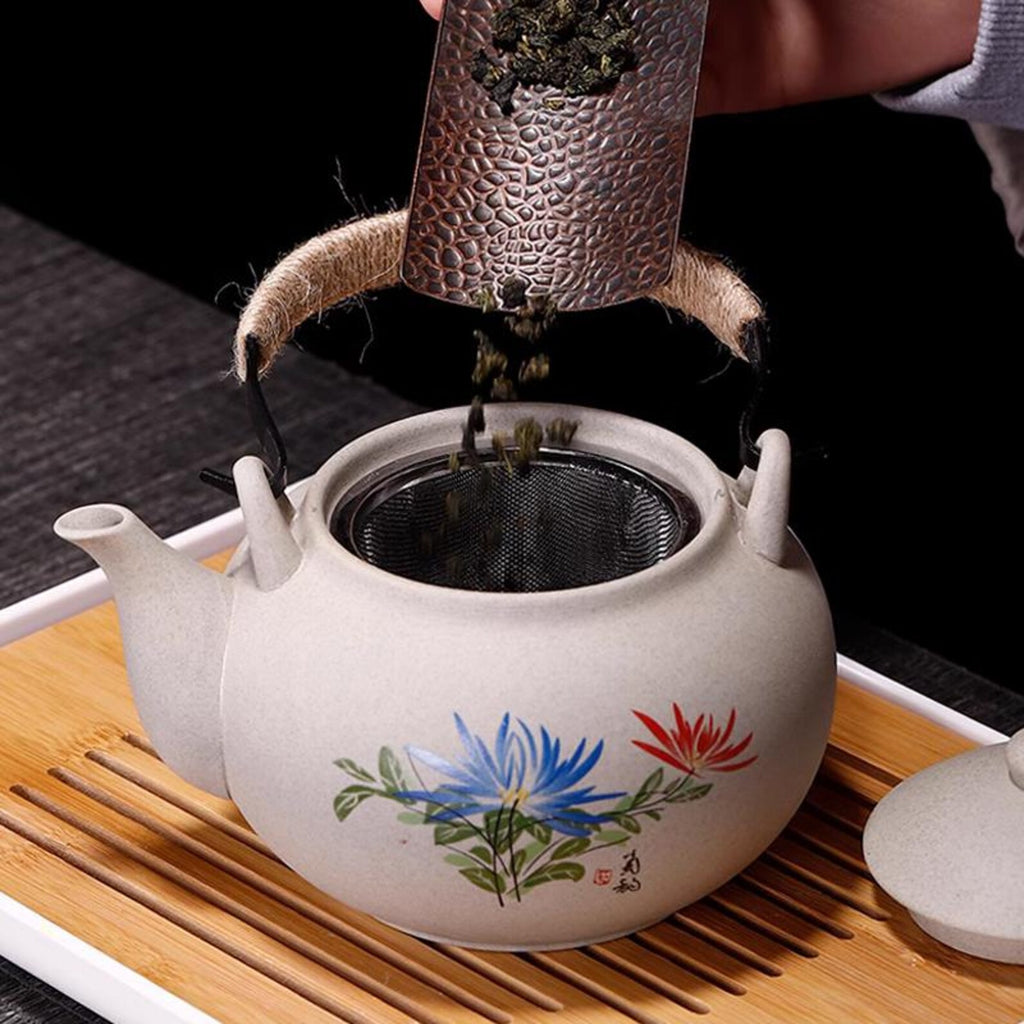 Handcrafted "Ocean Crackle" Celadon Tea Set — Professional Gongfu Ceremonial Collection