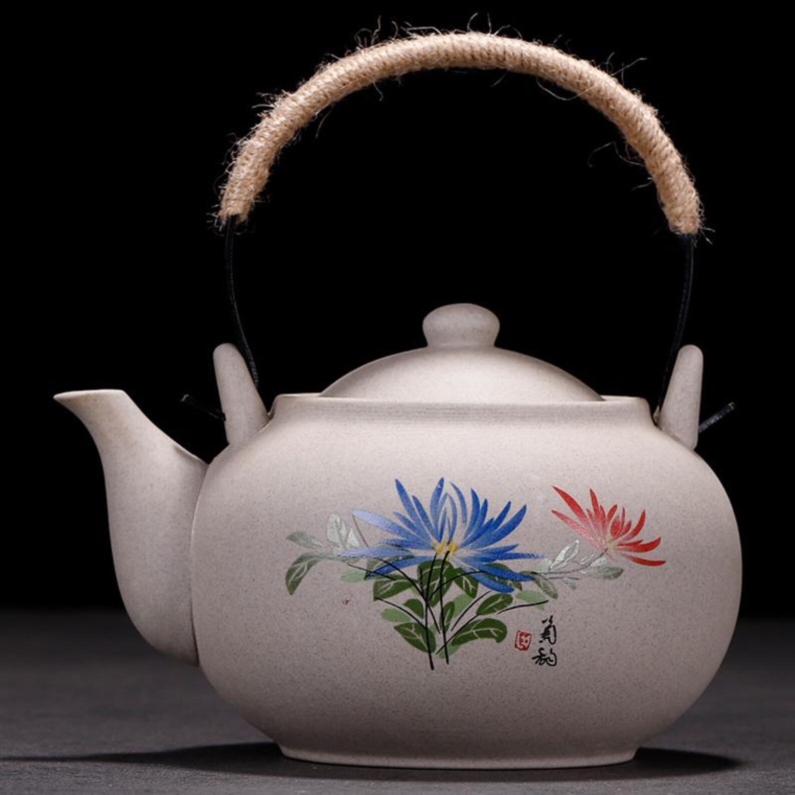 Handcrafted "Ocean Crackle" Celadon Tea Set — Professional Gongfu Ceremonial Collection