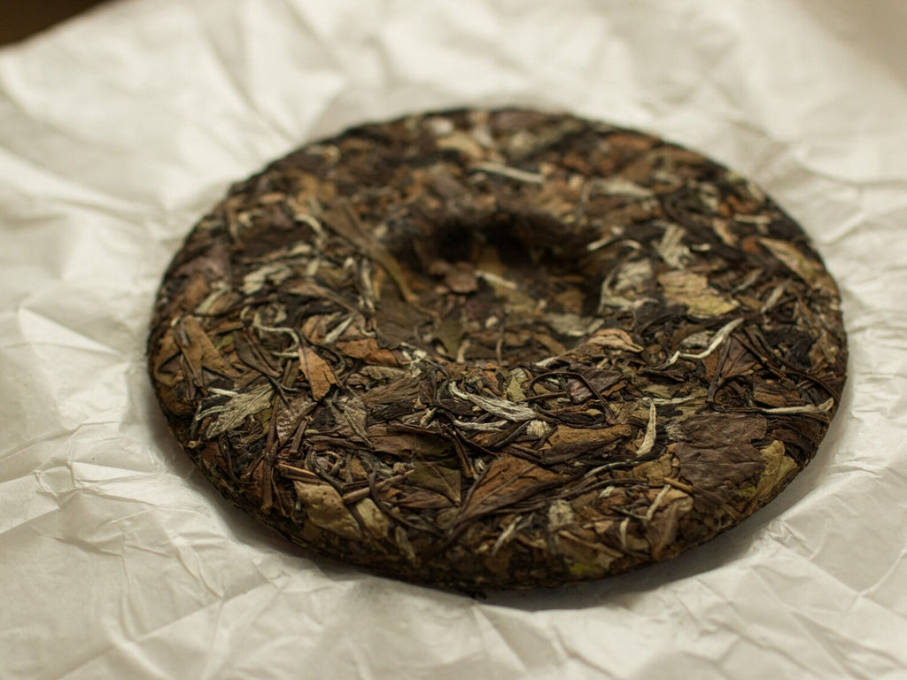2016 Vintage Autumn Shou Mei Aged White Tea Cake