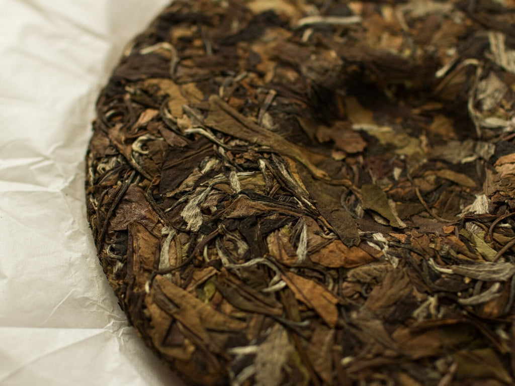 2016 Vintage Autumn Shou Mei Aged White Tea Cake