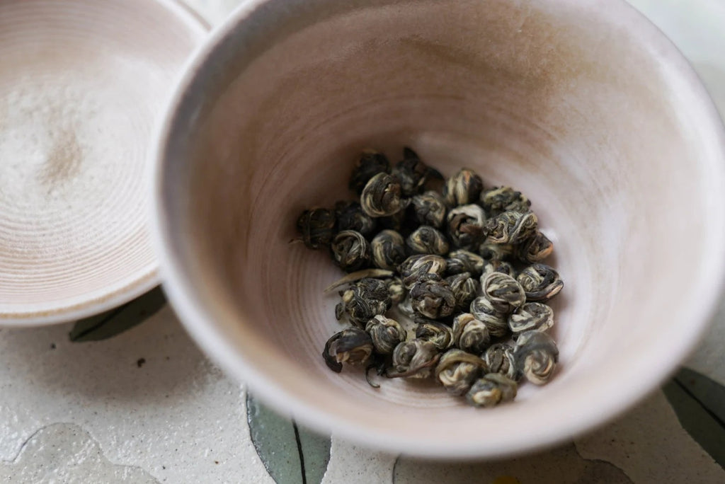 Seven-Step Artisan Jasmine Pearls Green Tea